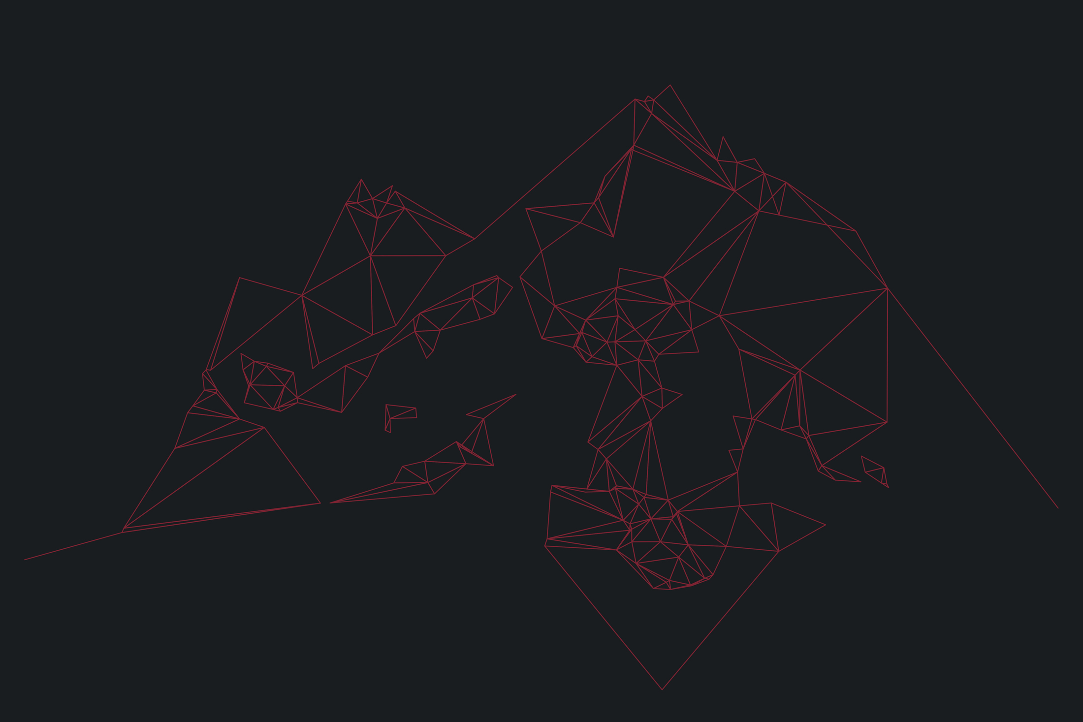 background image of polygon mountains